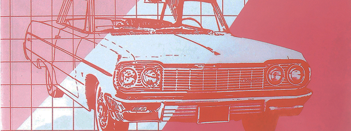 1964 Impala Grill - Original OEM - TRIPLE CHROME PLATED