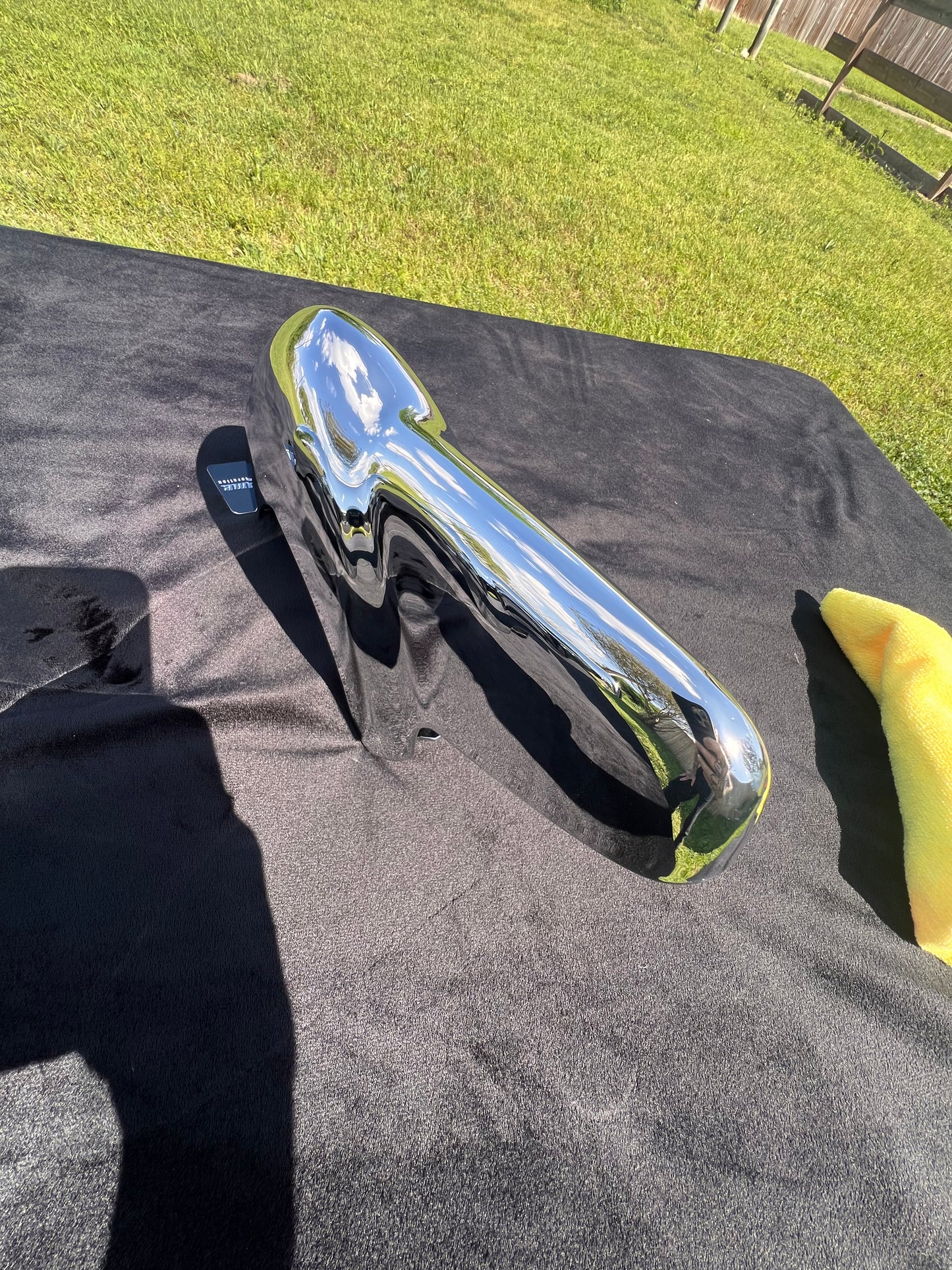 1957 Bel Air Front Bumper Guards Triple Chrome Show Quality Original OEM