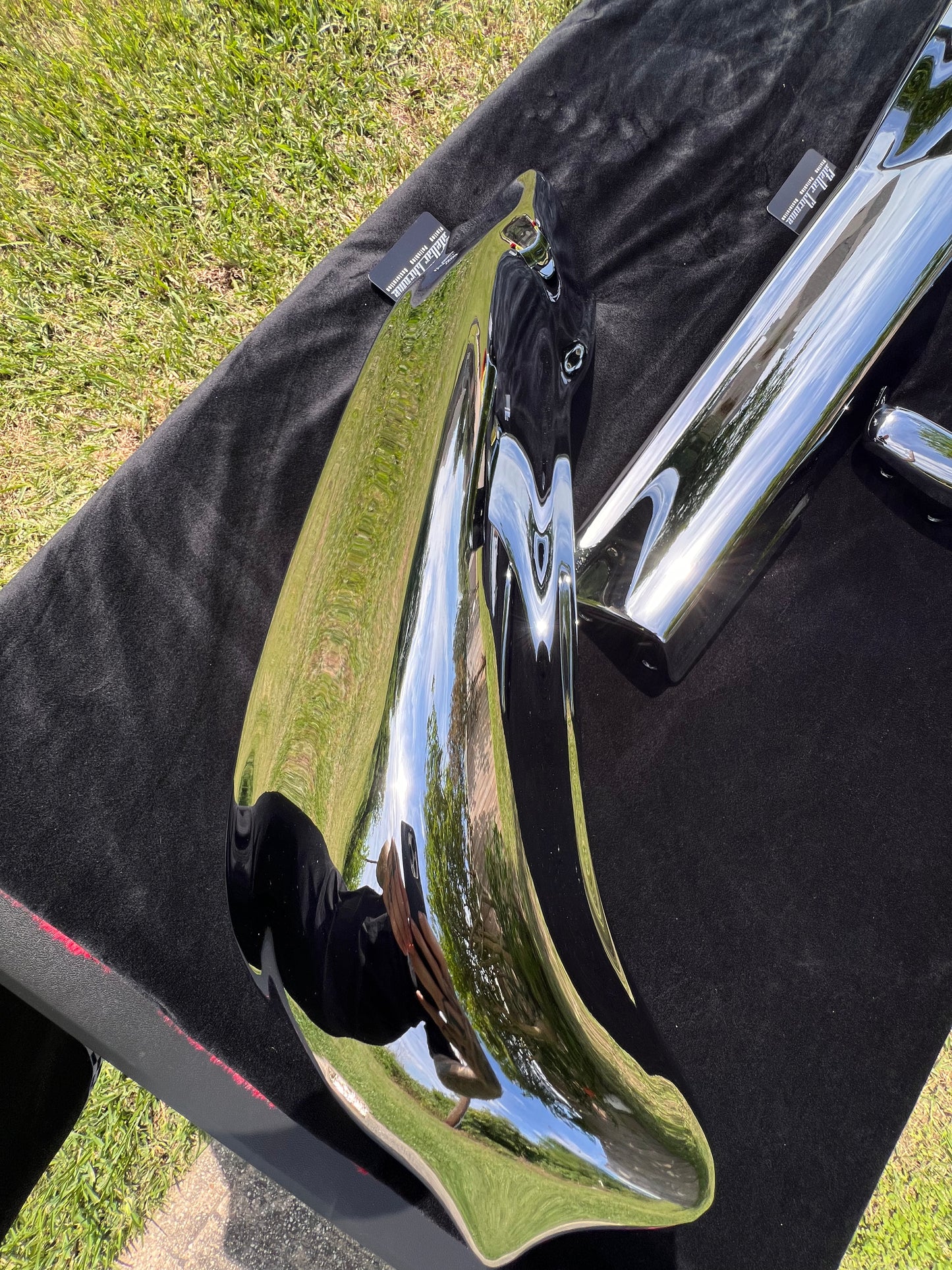 1961 Impala Front Bumper TRIPLE CHROME SHOW POLISH Original OEM parts