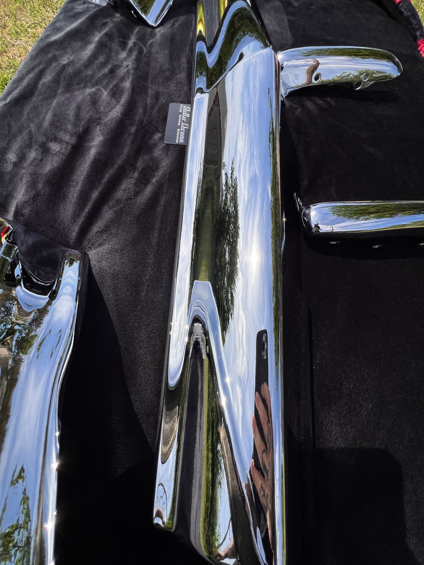 1961 Impala Front Bumper TRIPLE CHROME SHOW POLISH Original OEM parts