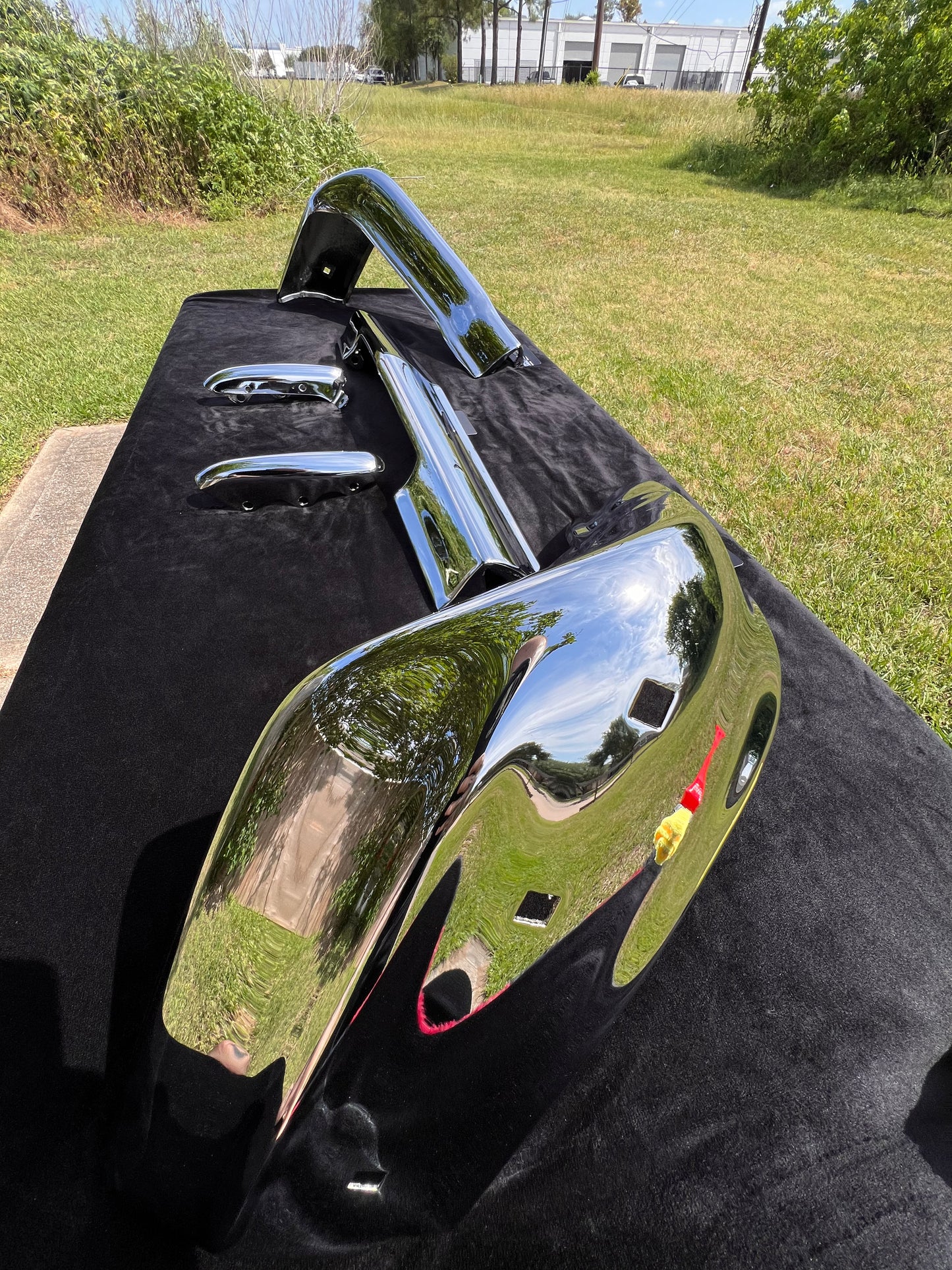 1961 Impala Front Bumper TRIPLE CHROME SHOW POLISH Original OEM parts